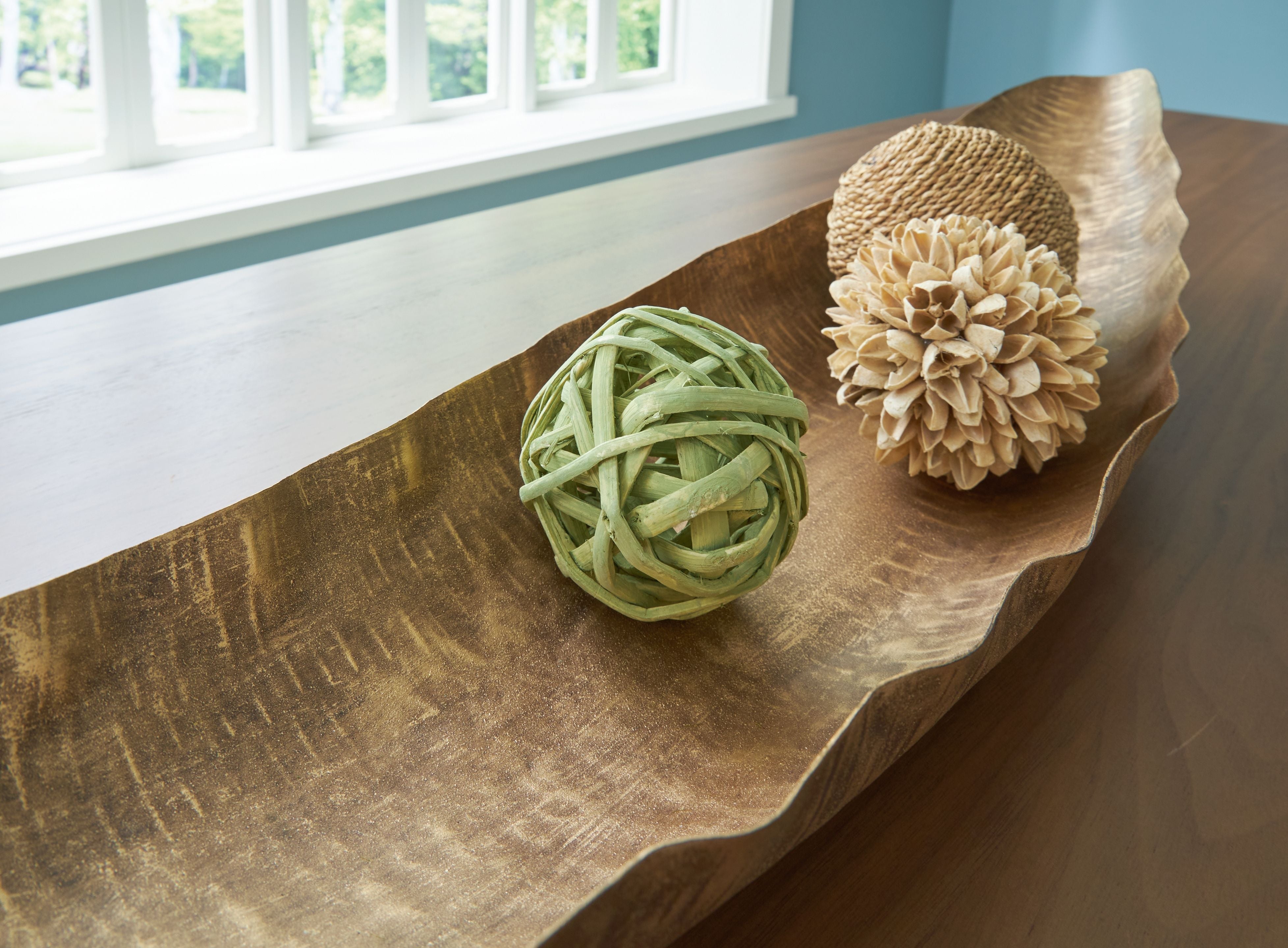 Signature Design by Ashley® Wystenburg - Antique Gold Finish - Tray | Meri Furniture