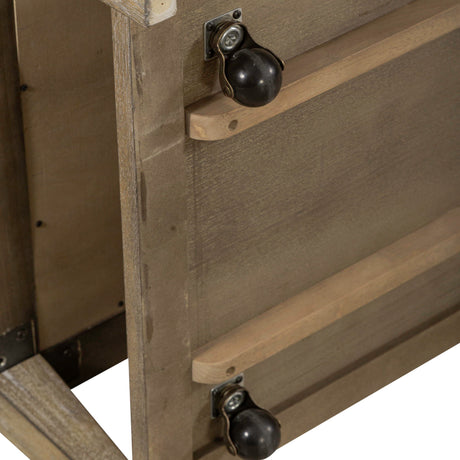Liberty Furniture Devonshire - Drawer Cocktail Table - Weathered Sandstone | Meri Furniture