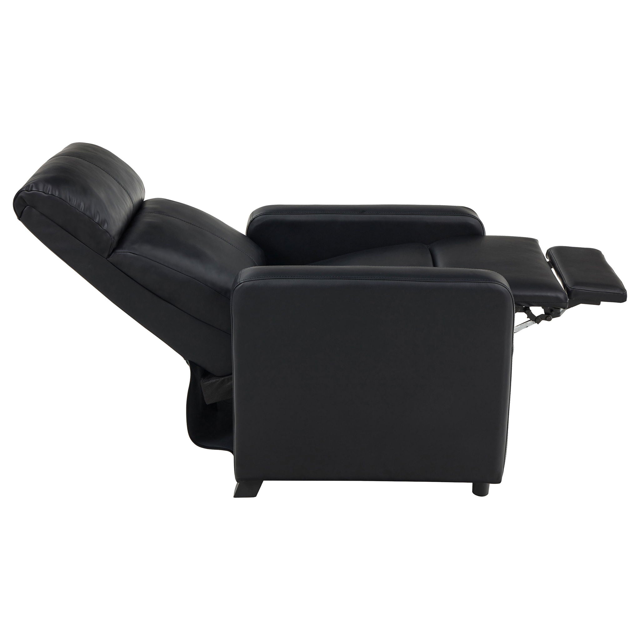 Warren - 5 Seater Home Theater With 2 Wedge Consoles - Black