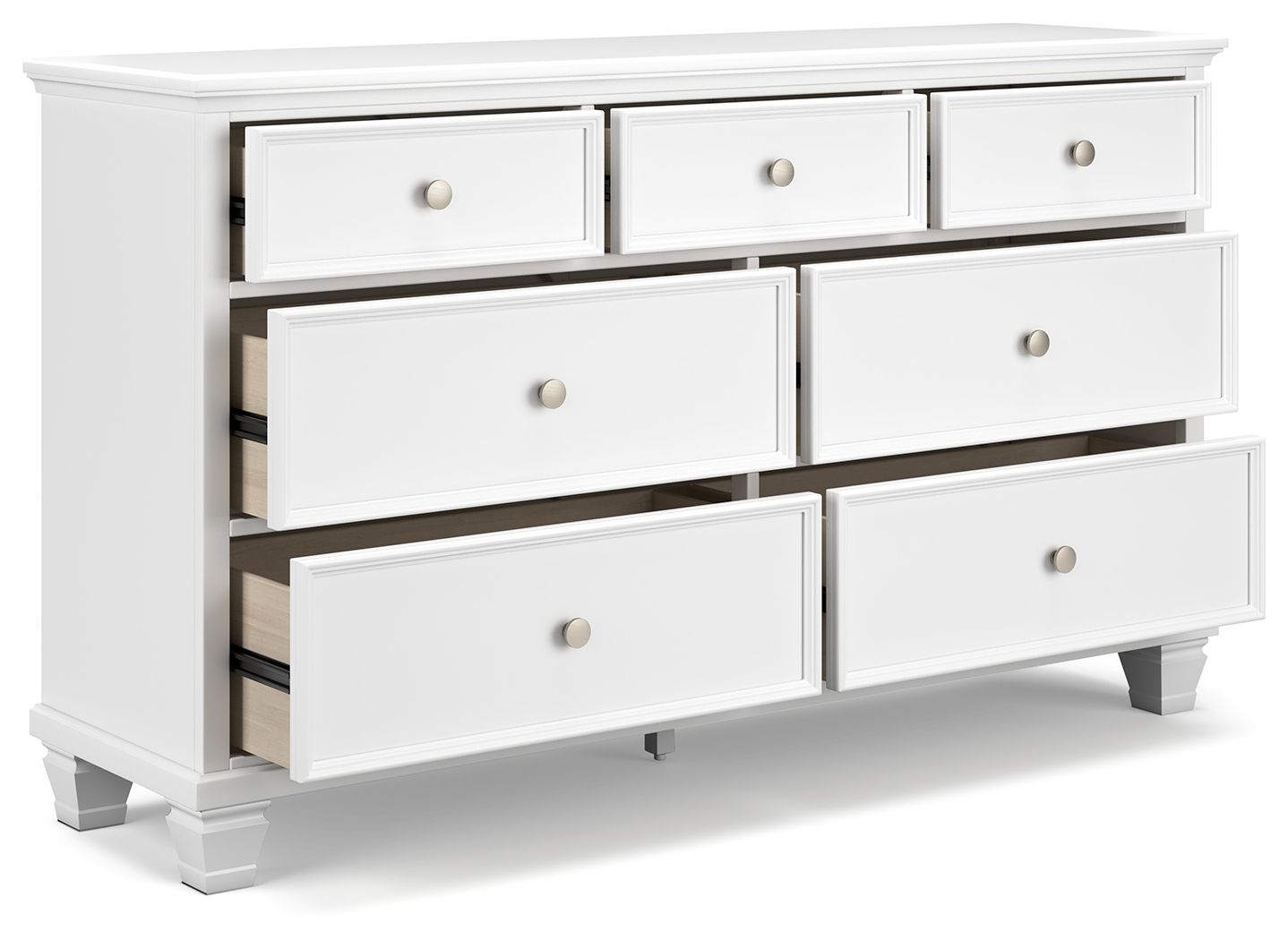 Signature Design by Ashley® Fortman - White - Dresser | Meri Furniture