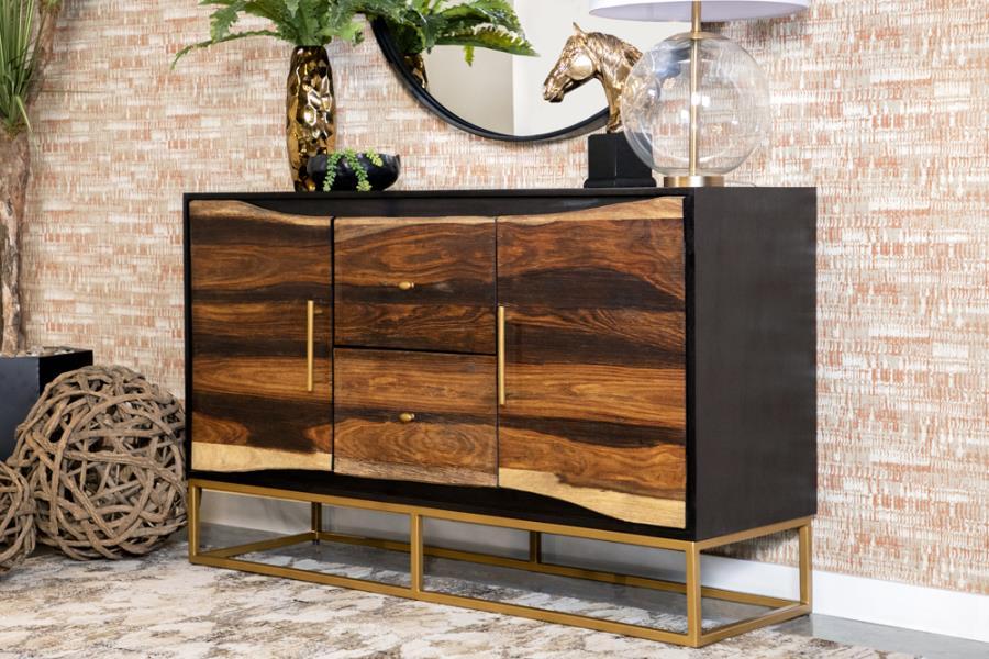 Coaster Fine Furniture Zara - 2-Door Wood Accent Storage Cabinet | Meri Furniture