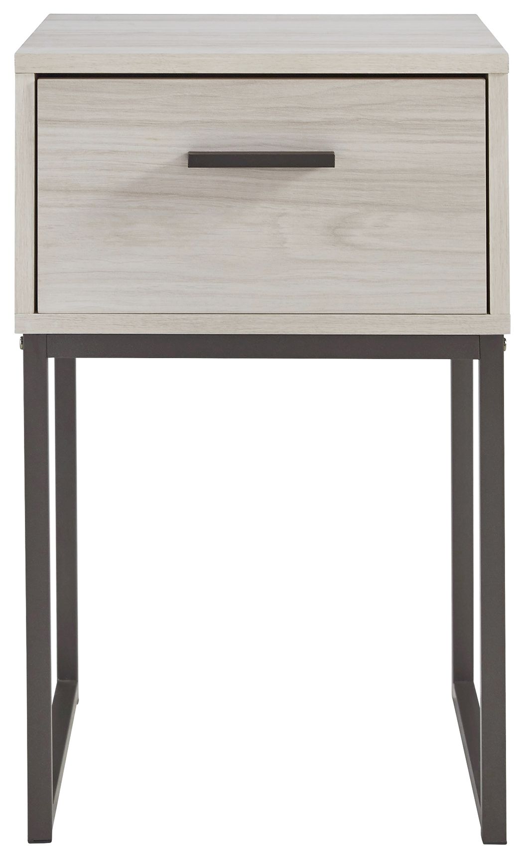 Signature Design by Ashley® Socalle - Light Natural - One Drawer Night Stand - Vinyl-Wrapped | Meri Furniture