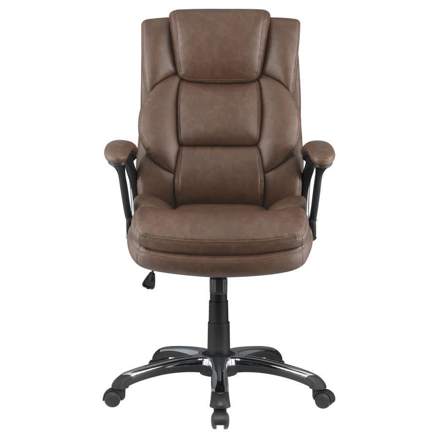 Coaster Fine Furniture Nerris - Upholstered Adjustable Home Office Desk Chair | Meri Furniture