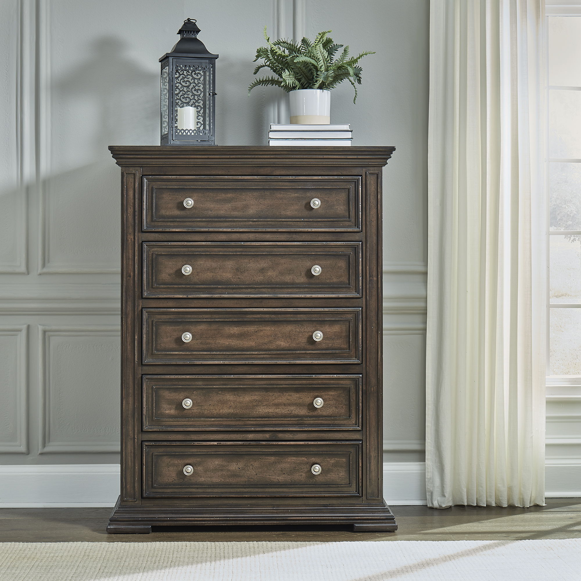 Liberty Furniture Big Valley - 5 Drawer Chest | Meri Furniture