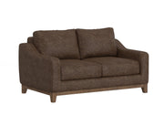 International Furniture Direct Olivo - Comfort Loveseat - Chocolate Brown | Meri Furniture