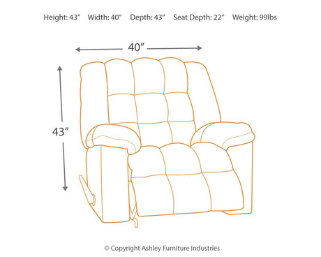 Ludden - Rocker Recliner