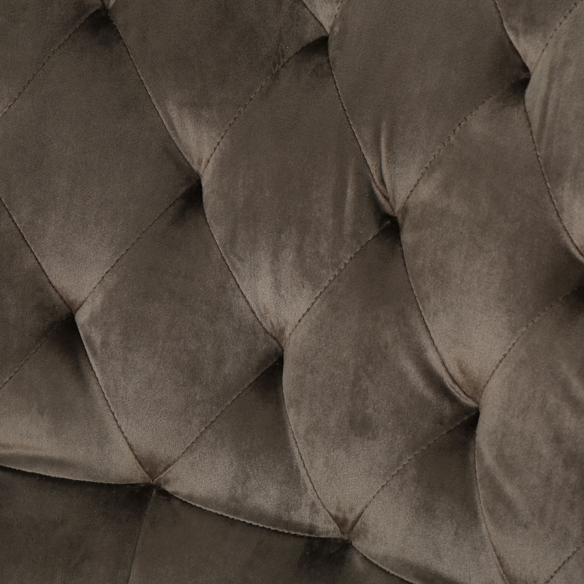 Elegant Velvet Club Chair With Handcrafted Details - Gray