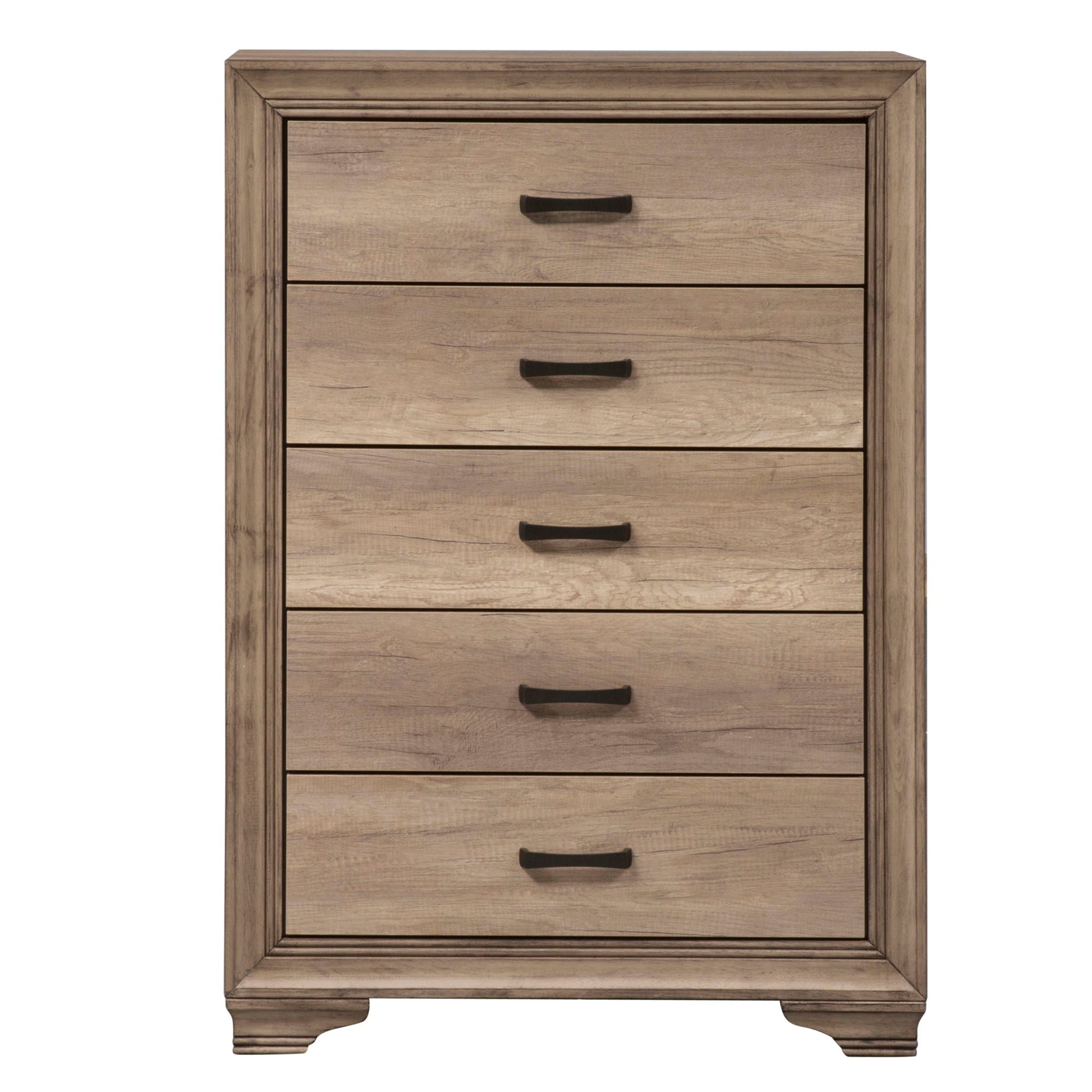 Liberty Furniture Sun Valley - 5 Drawer Chest - Light Brown | Meri Furniture