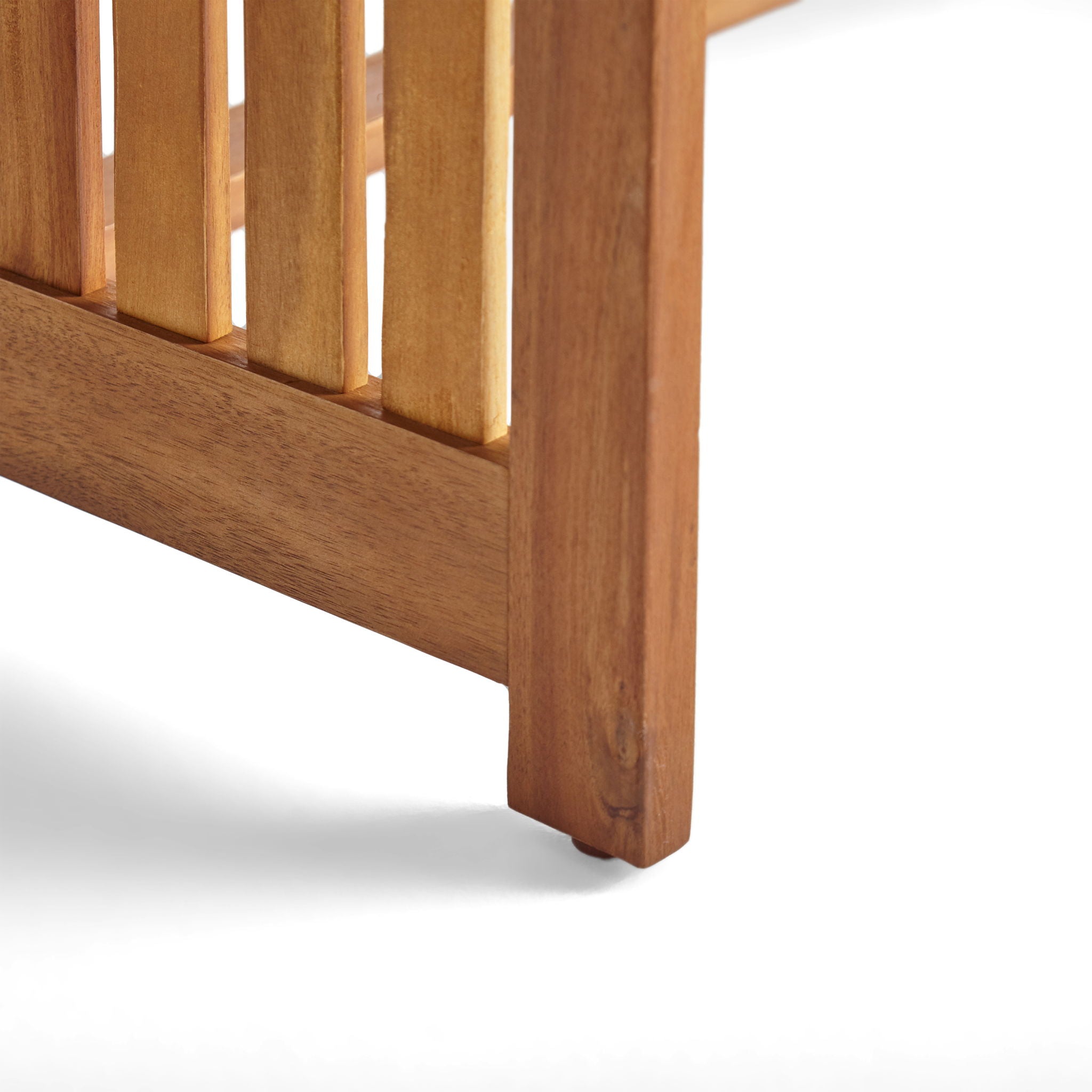 Acacia Wood Rectangular Patio Coffee Table For Outside