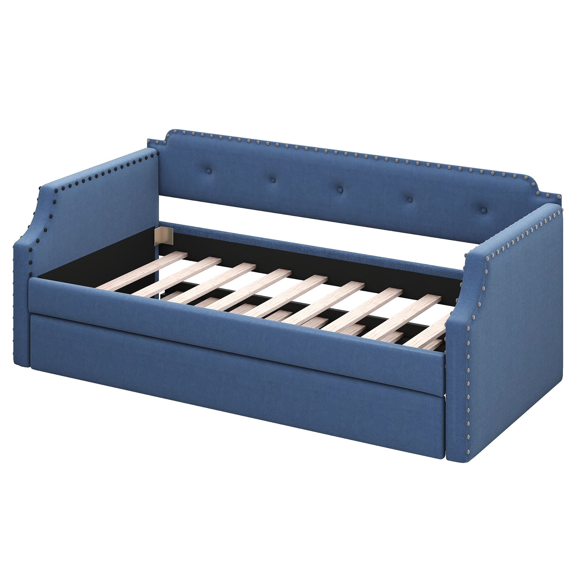 Upholstered Daybed With Trundle