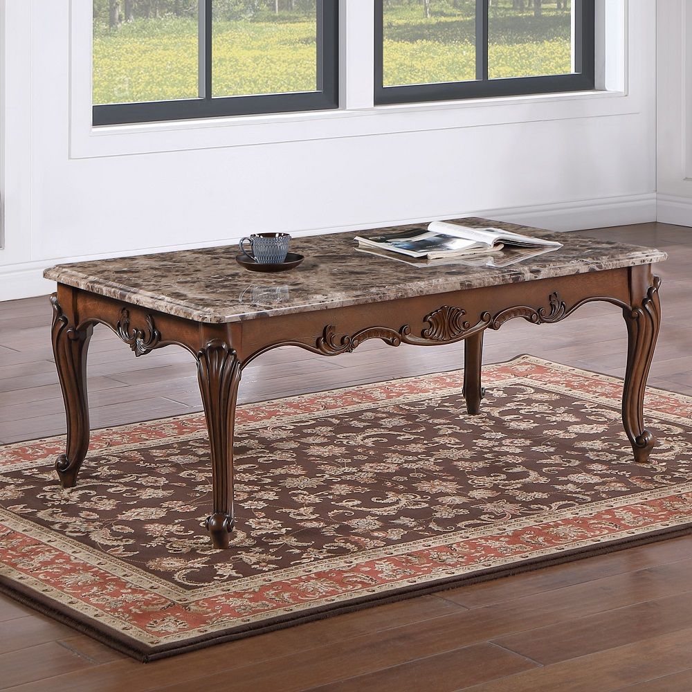 ACME Nayla - Coffee Table - Natural Cherry | Meri Furniture