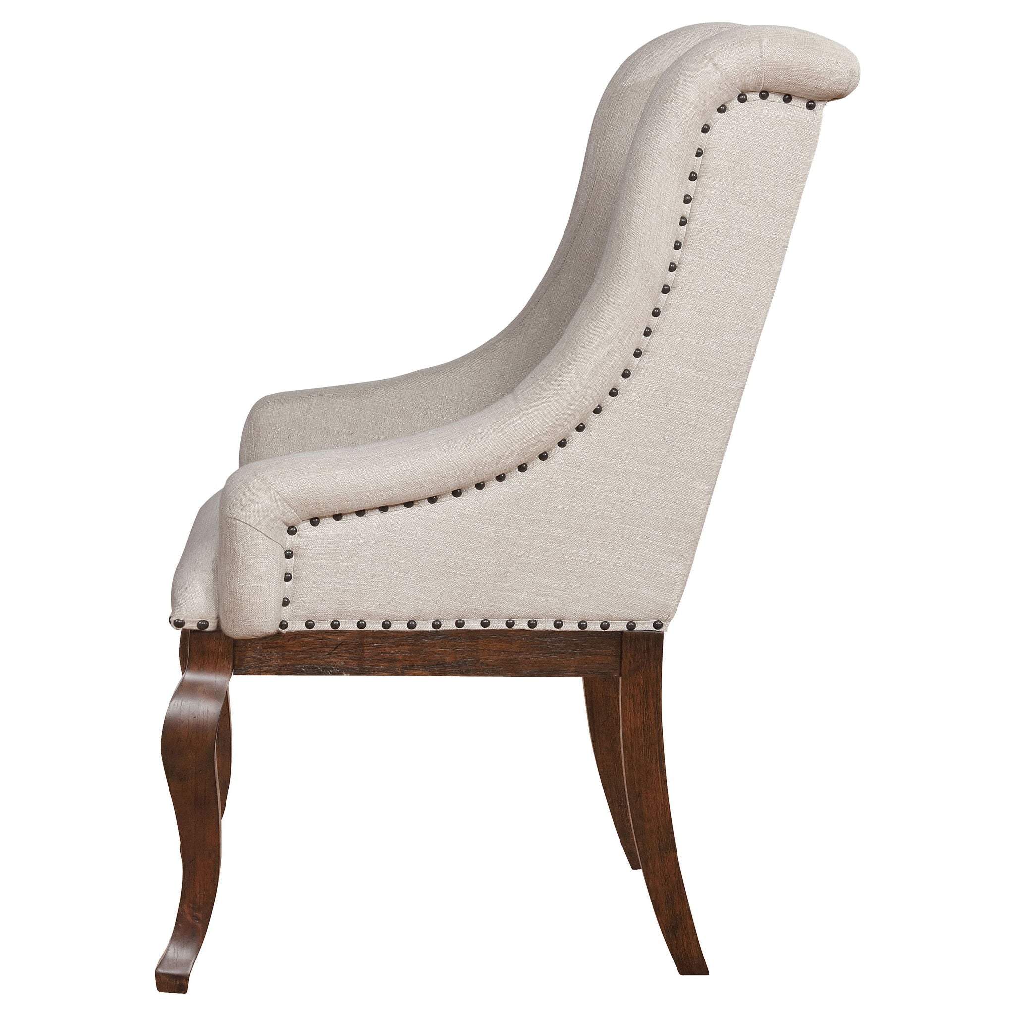 Atwell - Upholstered Arm Chair (Set of 2) - Rustic