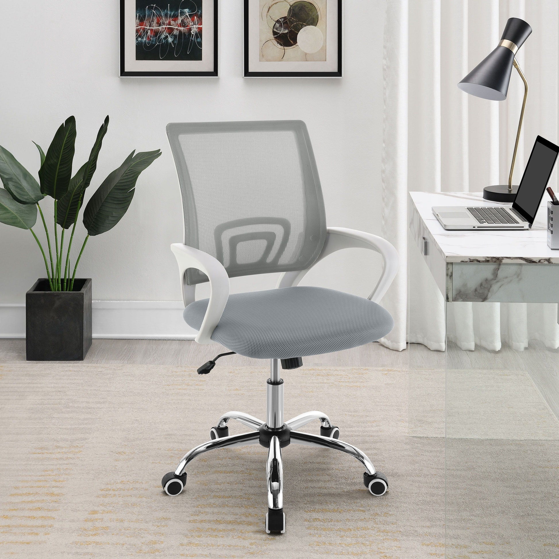 Coaster Fine Furniture Felton - Upholstered Adjustable Home Office Desk Chair | Meri Furniture