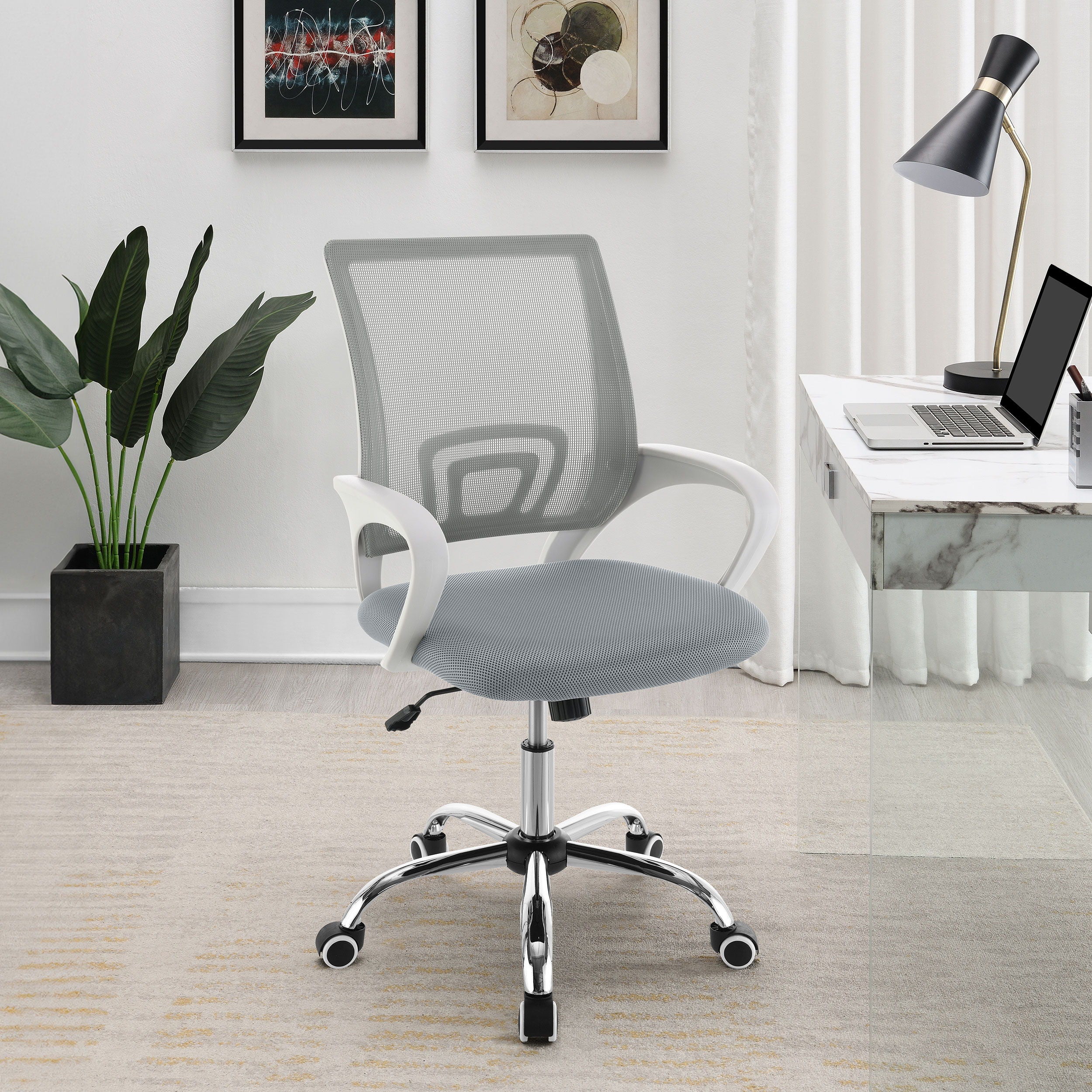 Coaster Fine Furniture Felton - Upholstered Adjustable Home Office Desk Chair | Meri Furniture