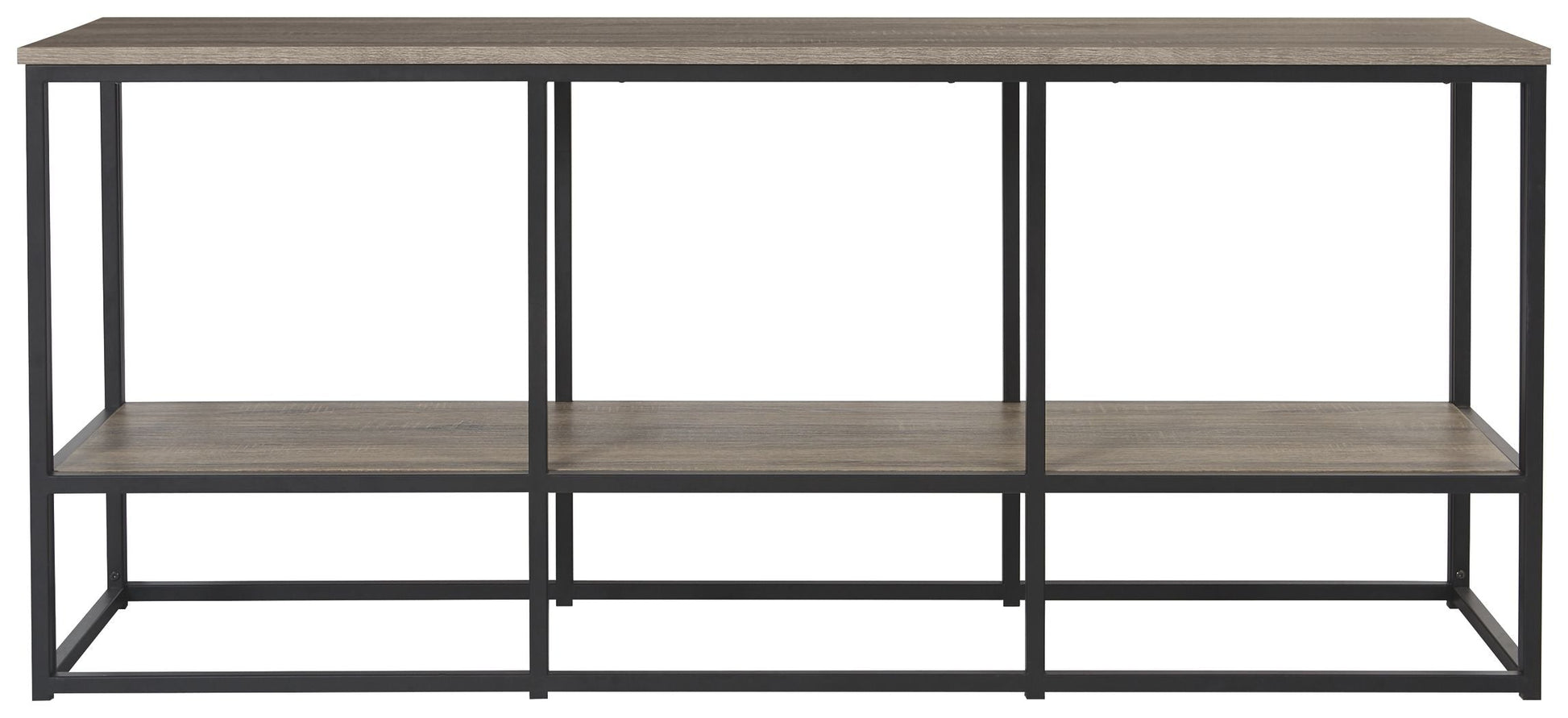 Ashley Furniture Wadeworth - Brown / Black - Extra Large TV Stand | Meri Furniture