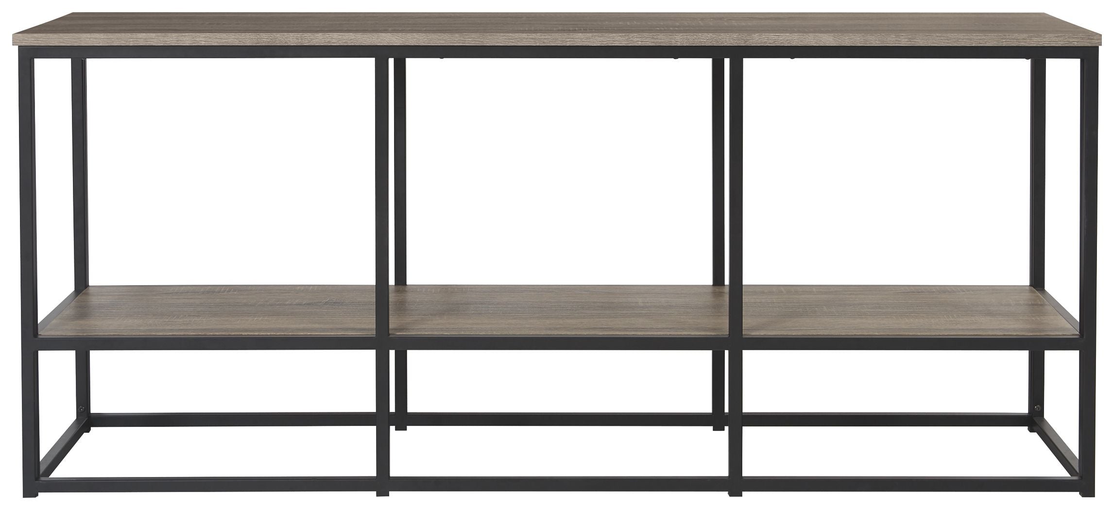 Ashley Furniture Wadeworth - Brown / Black - Extra Large TV Stand | Meri Furniture