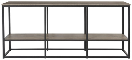 Wadeworth - Brown / Black - Extra Large TV Stand