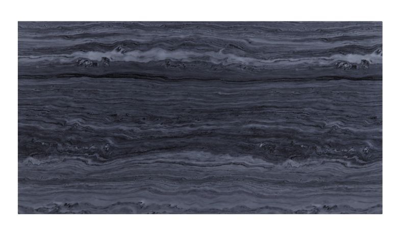 ACME Zasir - Coffee Table - Gray Printed Faux Marble & Mirrored Silver Finish | Meri Furniture