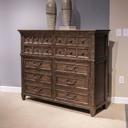 Liberty Furniture Paradise Valley - 10 Drawer Chesser - Dark Brown | Meri Furniture