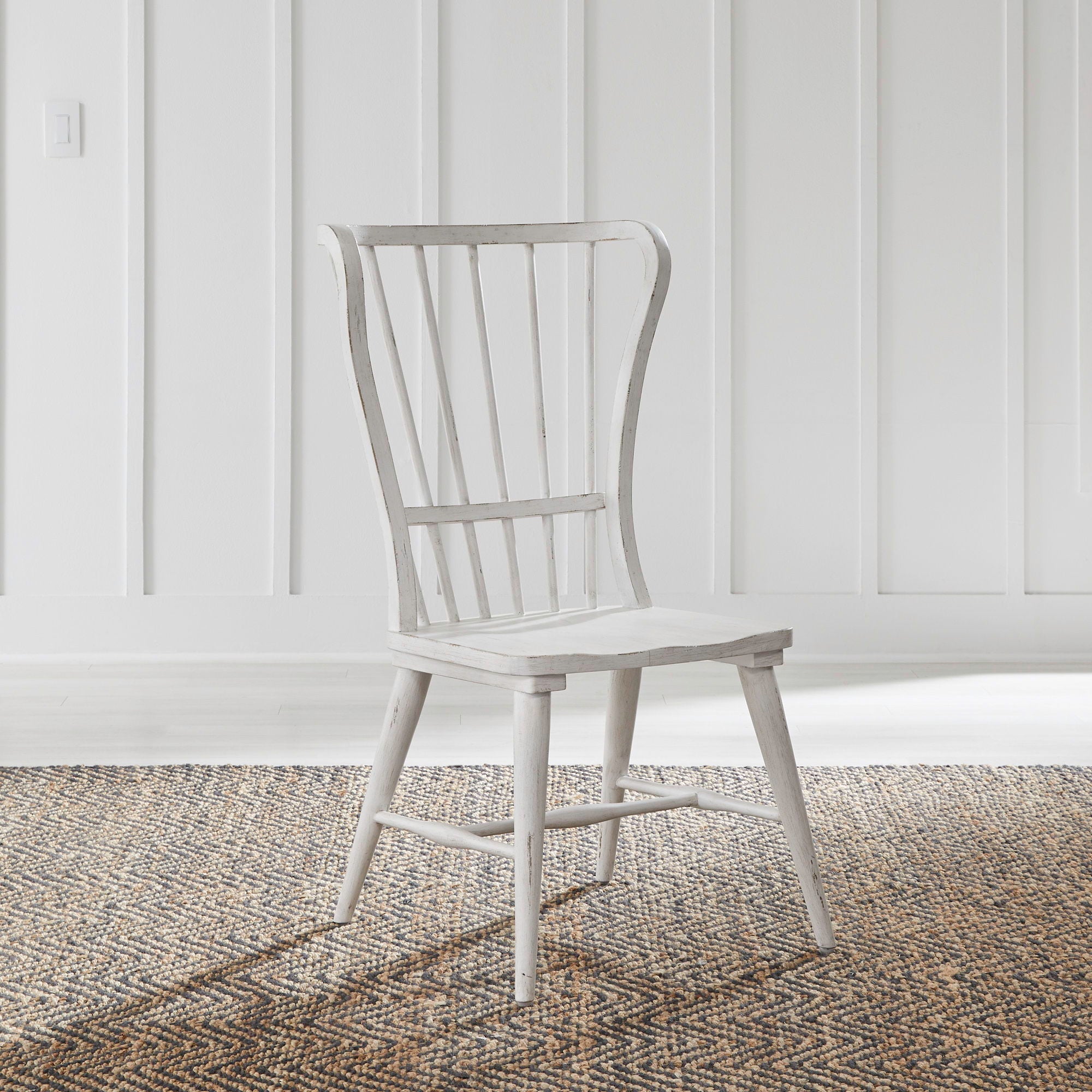 Liberty Furniture River Place - Windsor Back Side Chair (RTA) | Meri Furniture