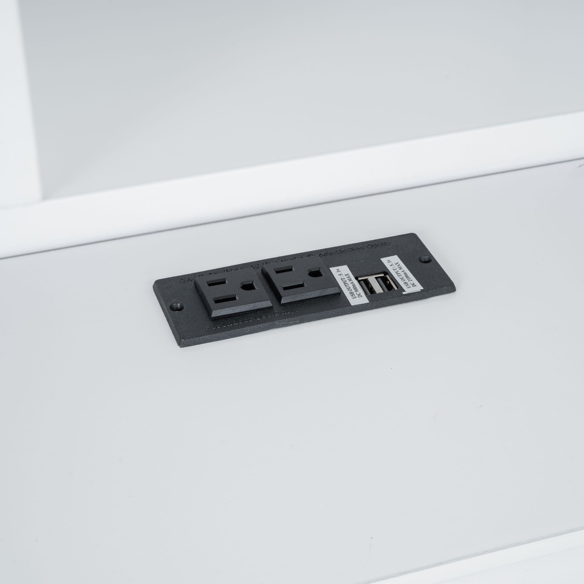 Platform Bed With Multi Storage Headboard, USB And Drawers