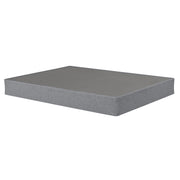 Foldable 9" Twin Size Metal Mattress Box Spring Foundation Bedroom Furniture Bed Base - Gray