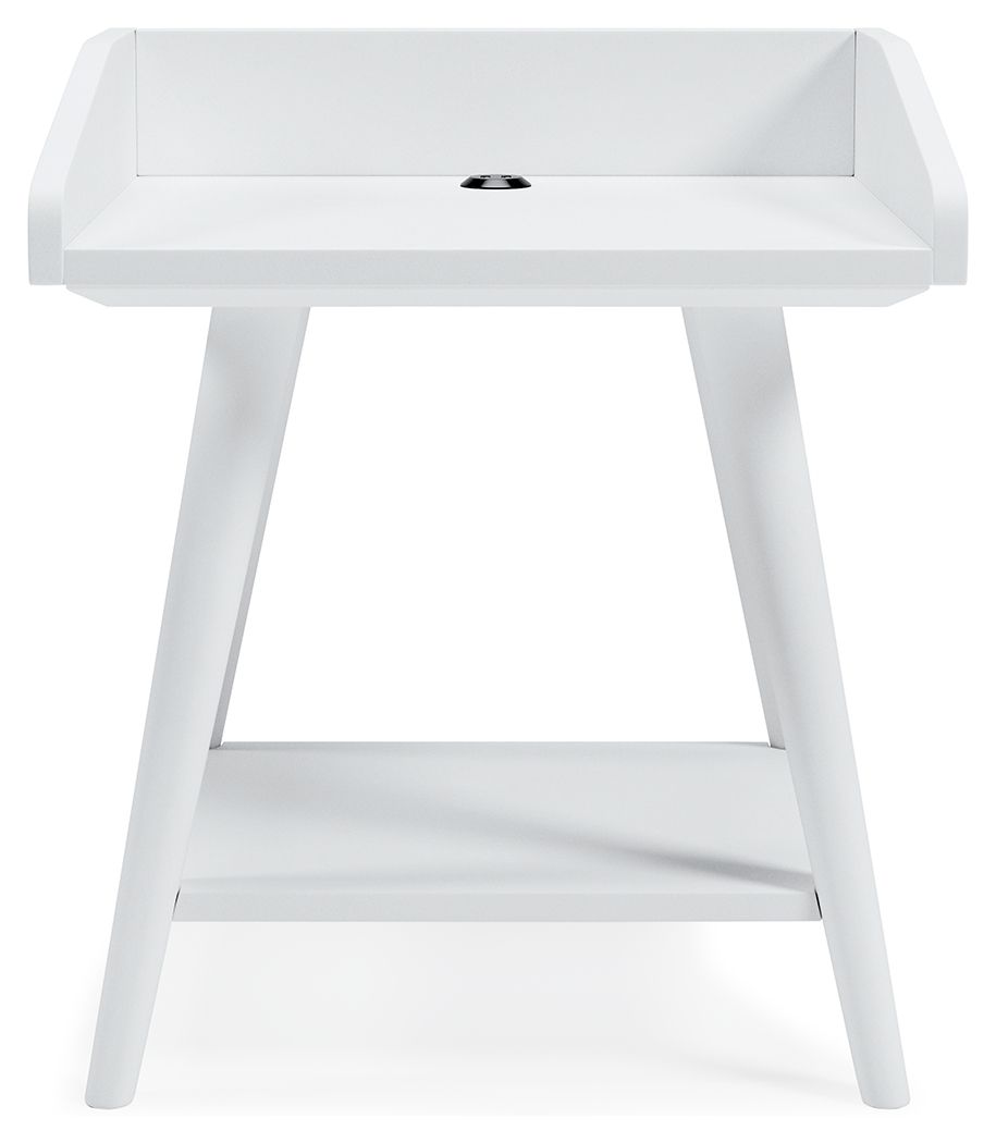 Ashley Furniture Blariden - White - Accent Table | Meri Furniture