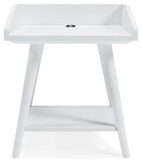 Ashley Furniture Blariden - White - Accent Table | Meri Furniture