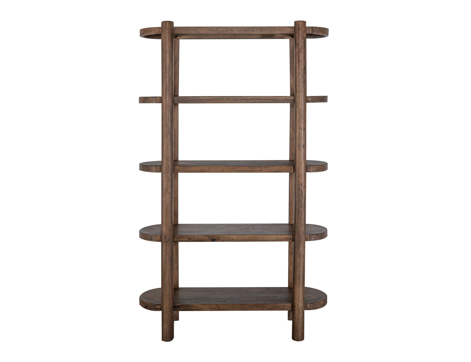 International Furniture Direct Balam - Bookcase - Brown | Meri Furniture