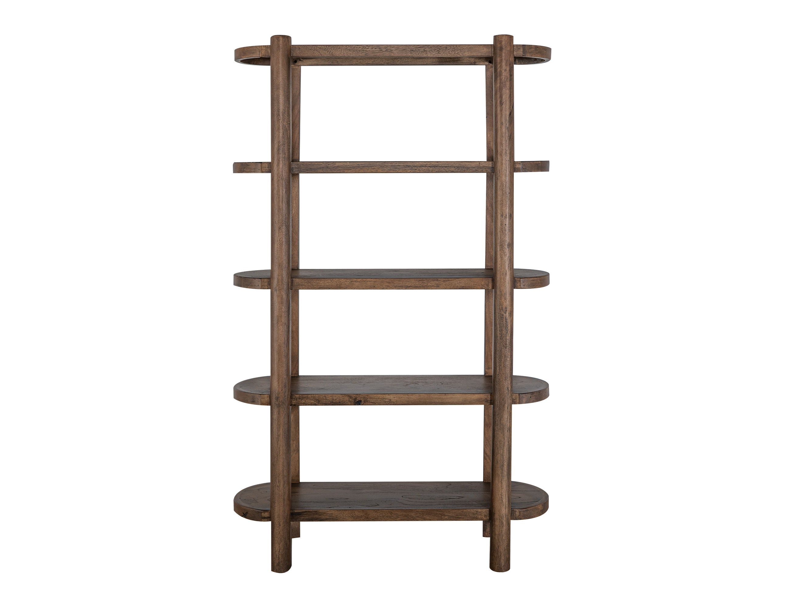 International Furniture Direct Balam - Bookcase - Brown | Meri Furniture