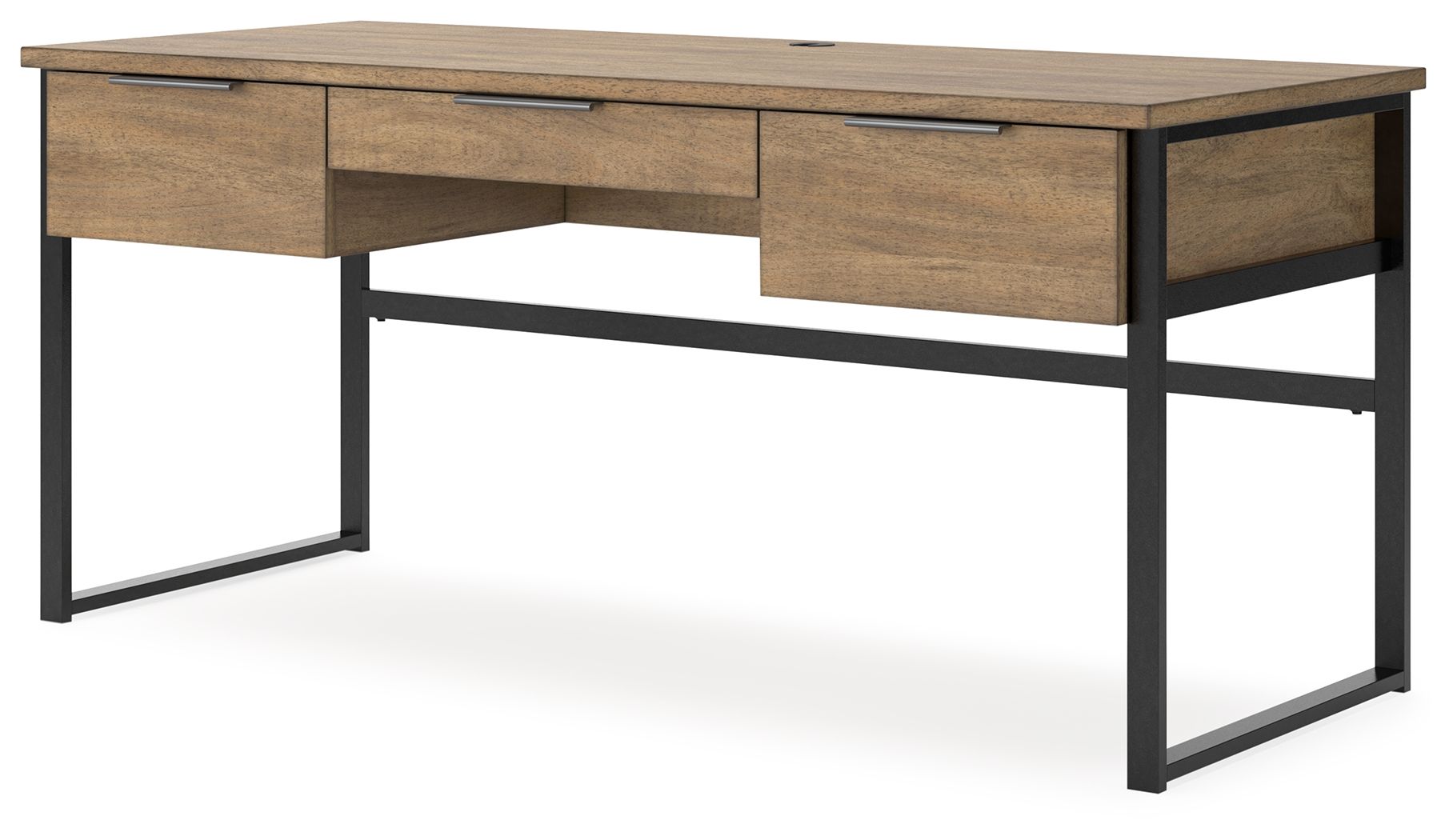 Signature Design by Ashley® Montia - Light Brown - Home Office Desk, Desk Chair, Bookcase | Meri Furniture