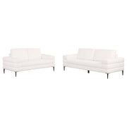 Coaster Fine Furniture Jessel - Chenille Upholstered Sofa Set | Meri Furniture