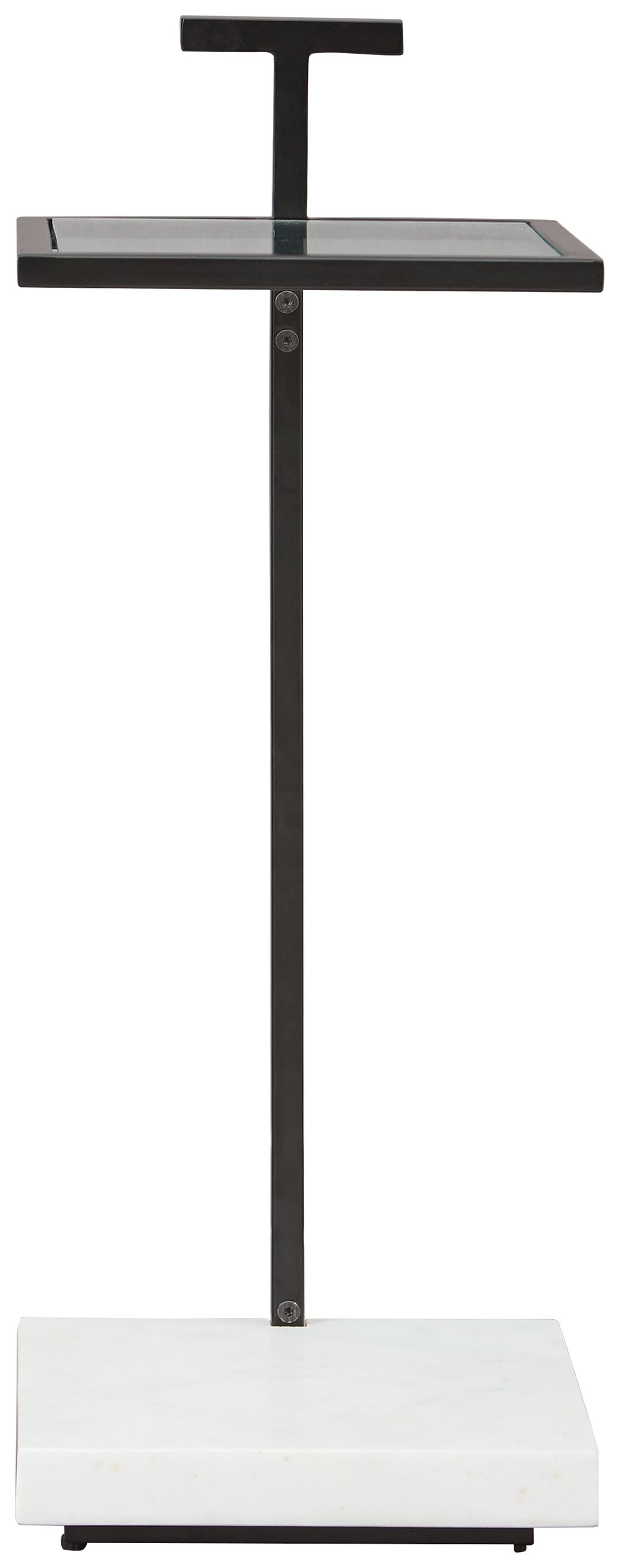 Signature Design by Ashley® Mannill - Black / White - Accent Table | Meri Furniture