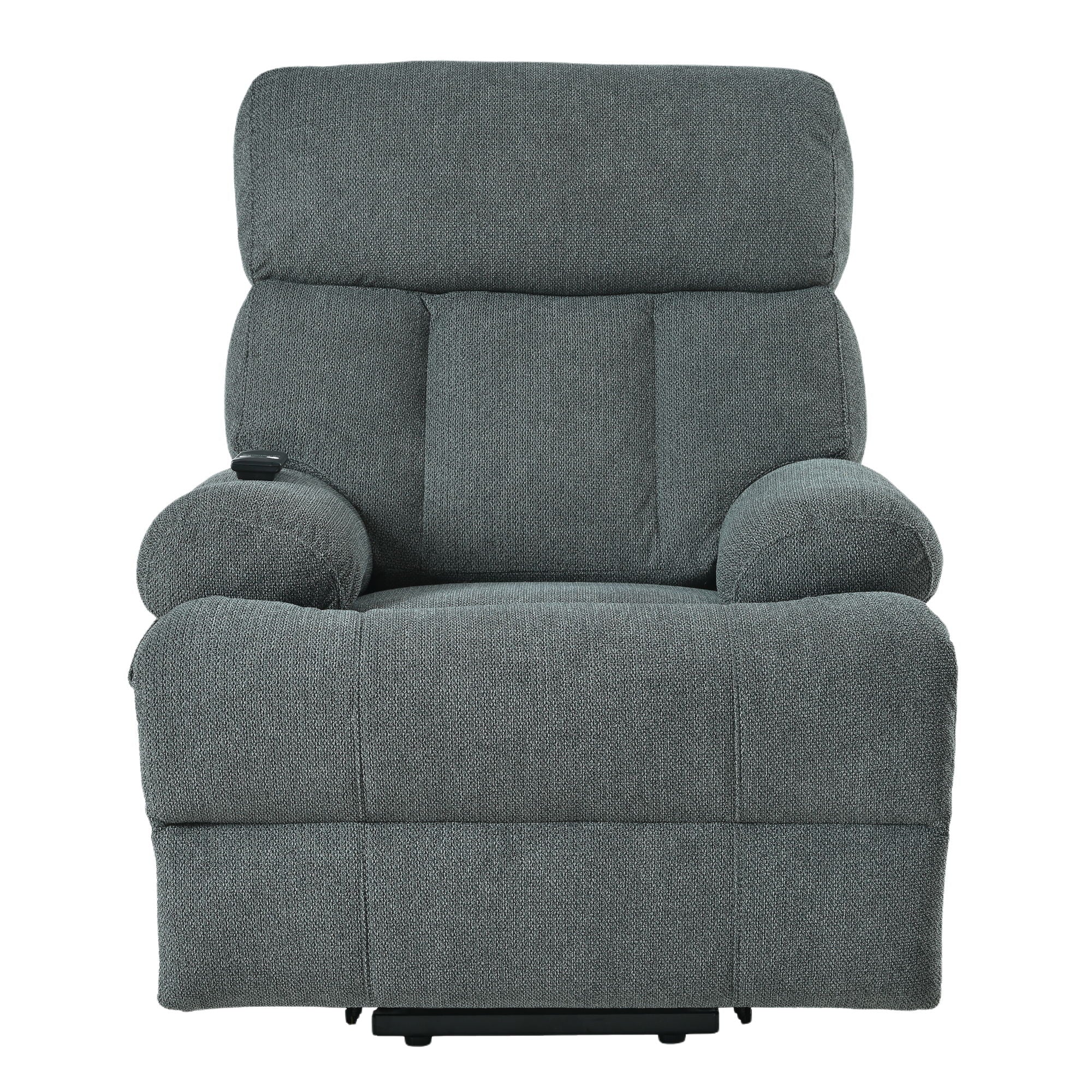 Oversized Power Lift Recliner Chai With Remote Control, Side Pocket, Spacious Seat