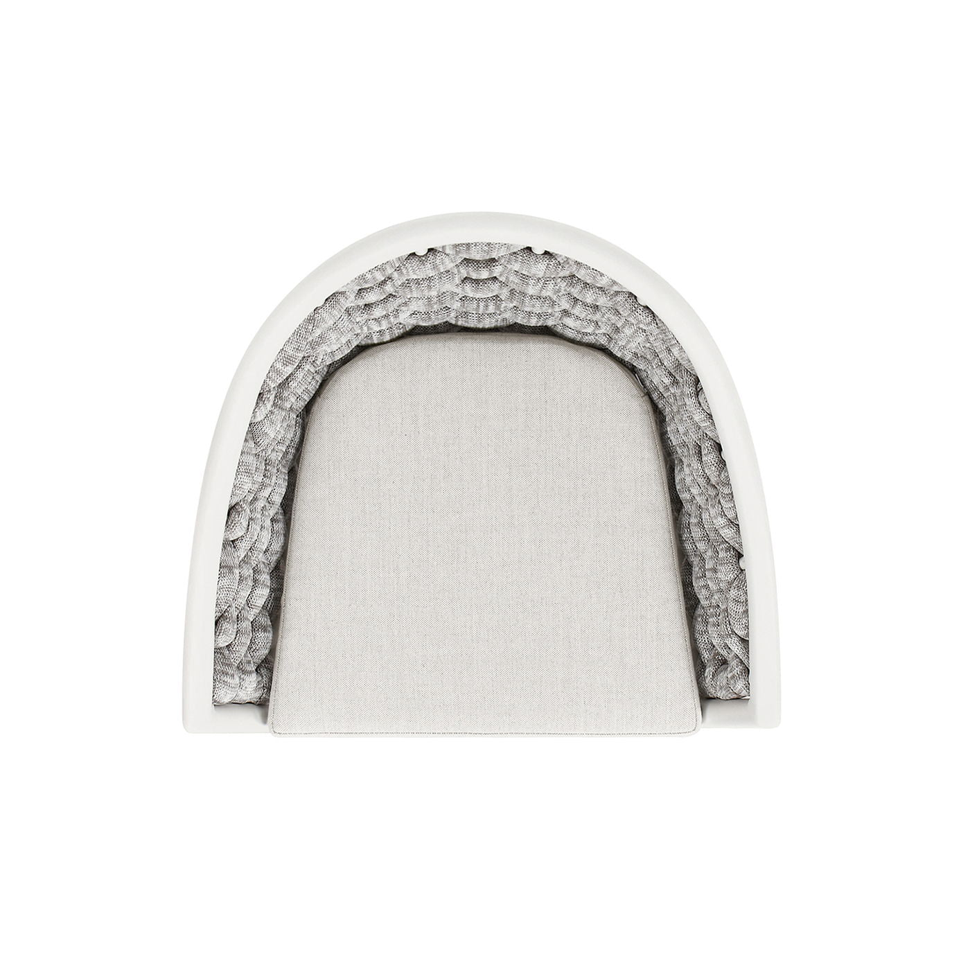 Rowan - Rope Barrel Low Back Patio Counter Stool (Set of 2) - Optic White