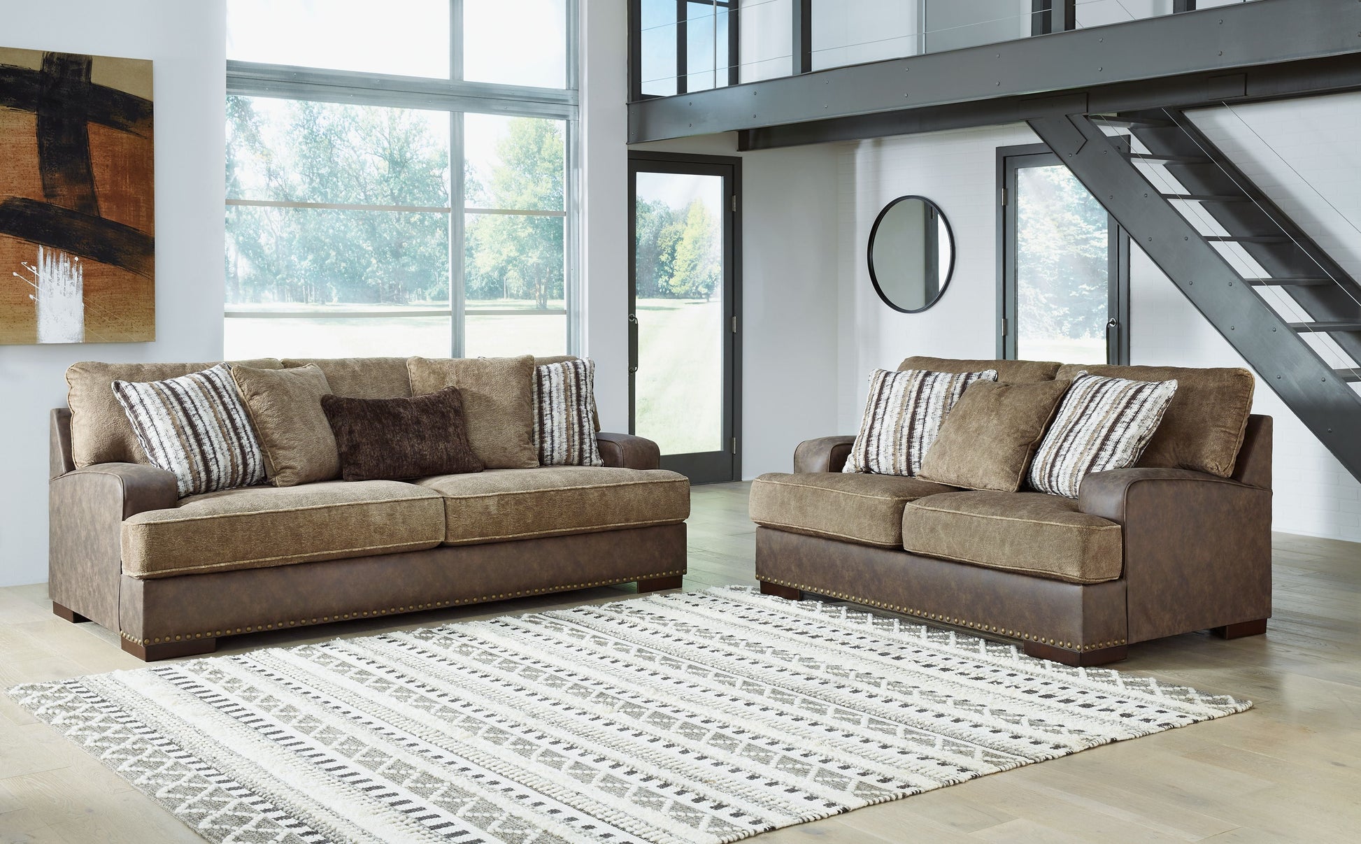 Signature Design by Ashley® Alesbury - Living Room Set | Meri Furniture