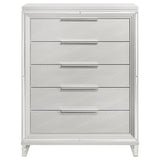 Marmore - 5-Drawer Bedroom Chest Of Drawers - White