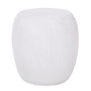 Outdoor Lightweight, Concrete Side Table - Antique White