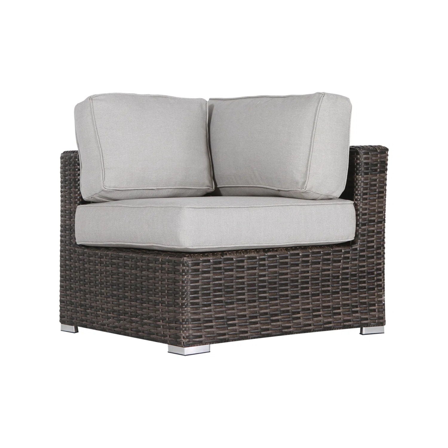 Outdoor Wicker Sofa Seating Group With Cushions