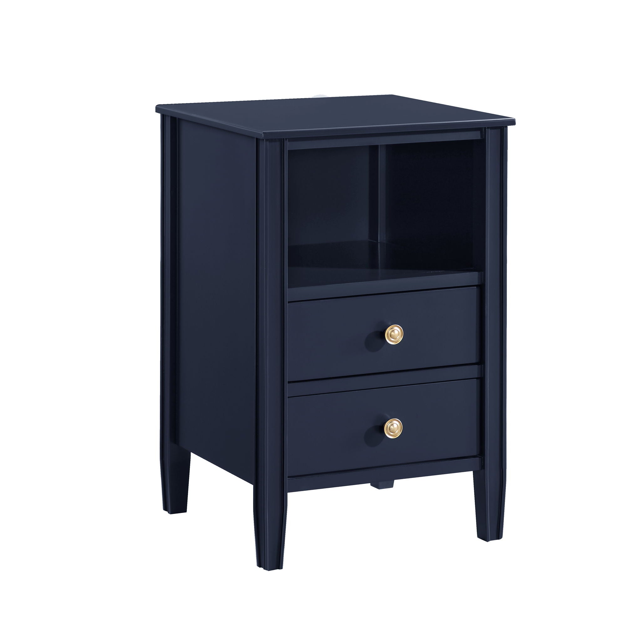 Winston - 2 Drawer Storage Nightstand