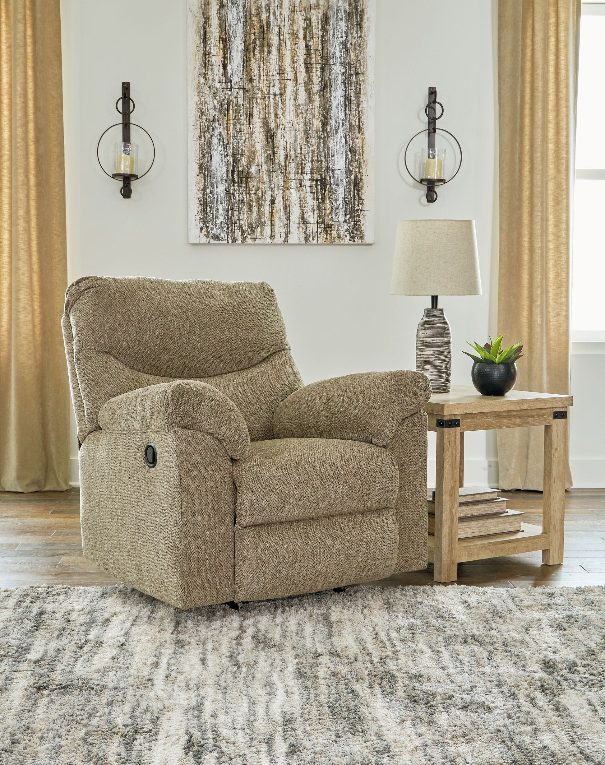 Signature Design by Ashley® Alphons - Rocker Recliner | Meri Furniture