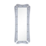 ACME Noralie - Accent Floor Mirror - Mirrored - Wood - 63" | Meri Furniture