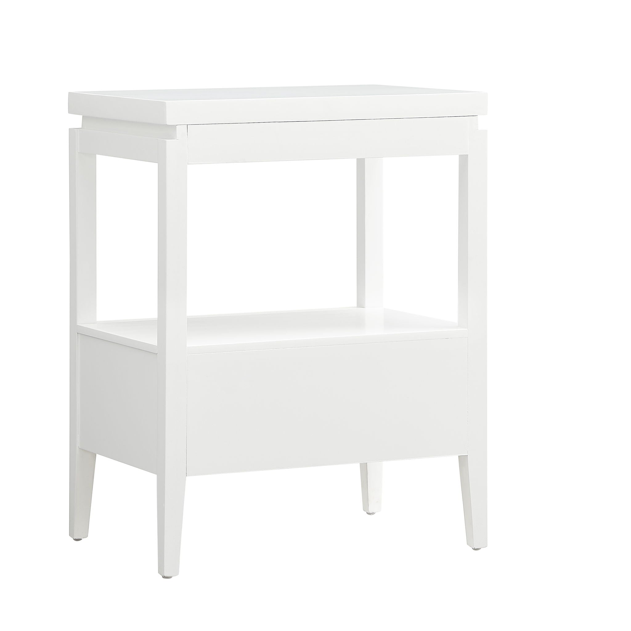 Olana -1 Drawer Nightstand With Floating Top Design