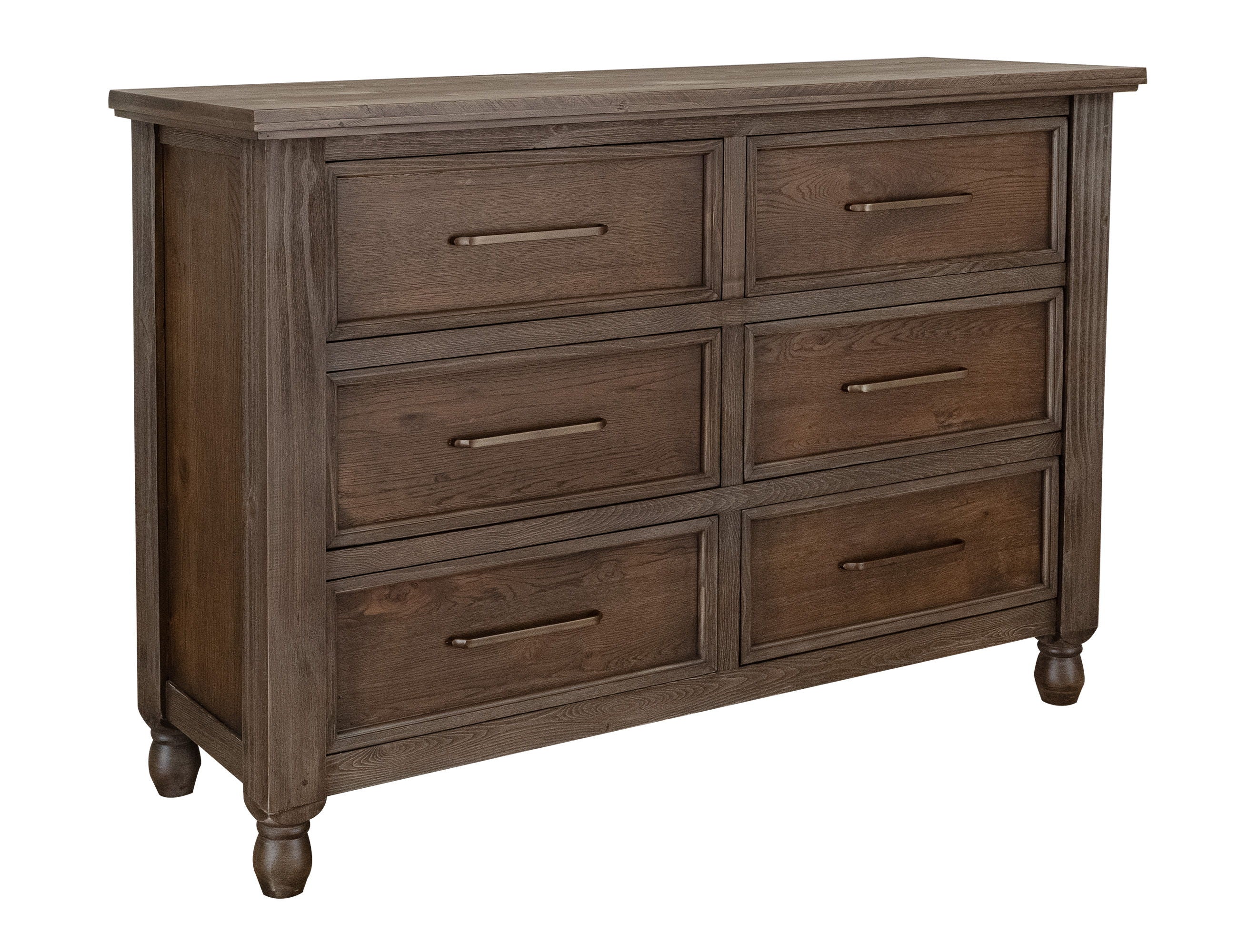 International Furniture Direct Tornado - Dresser - Brown | Meri Furniture