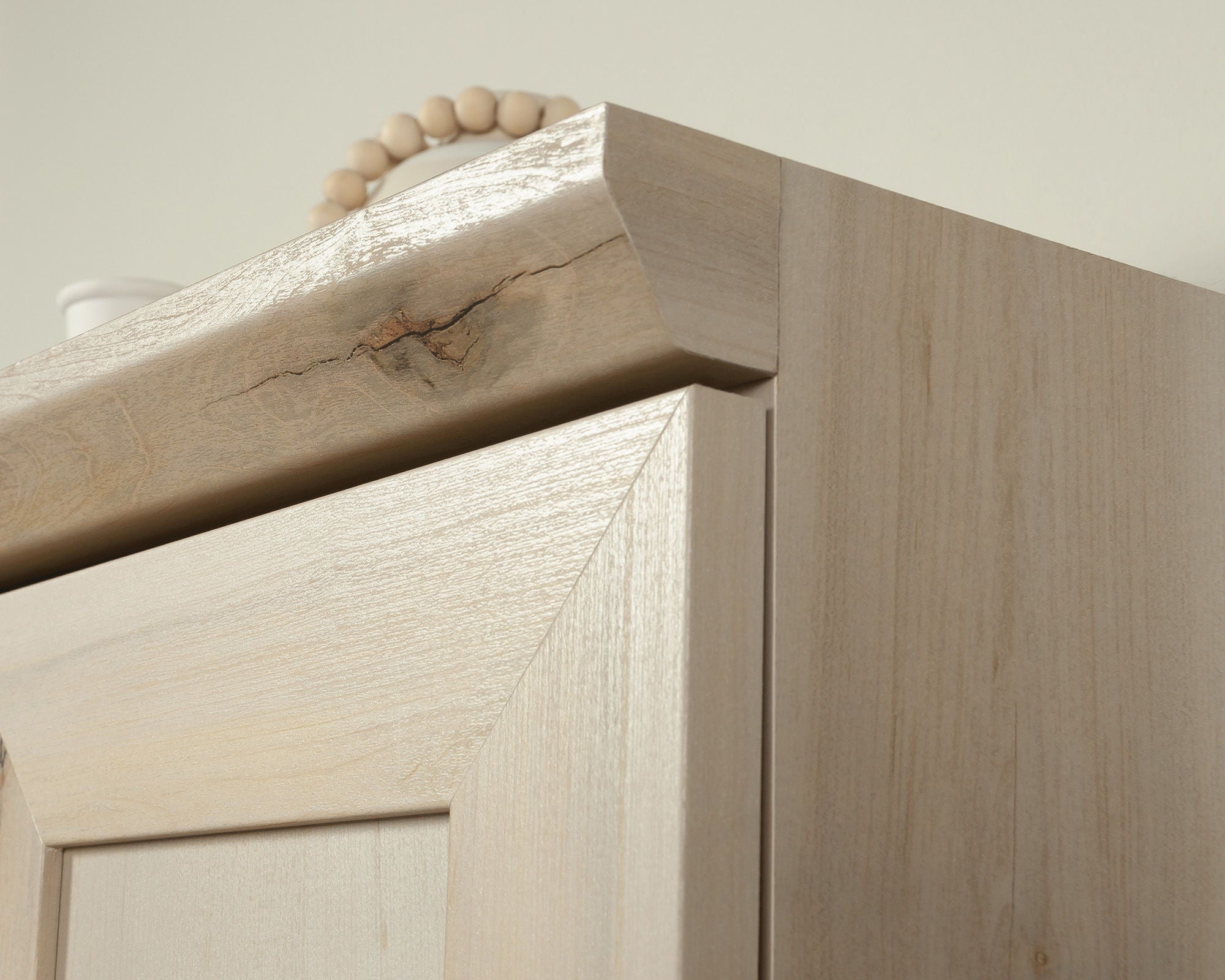 Two Door Storage Cabinet in Pacific Maple