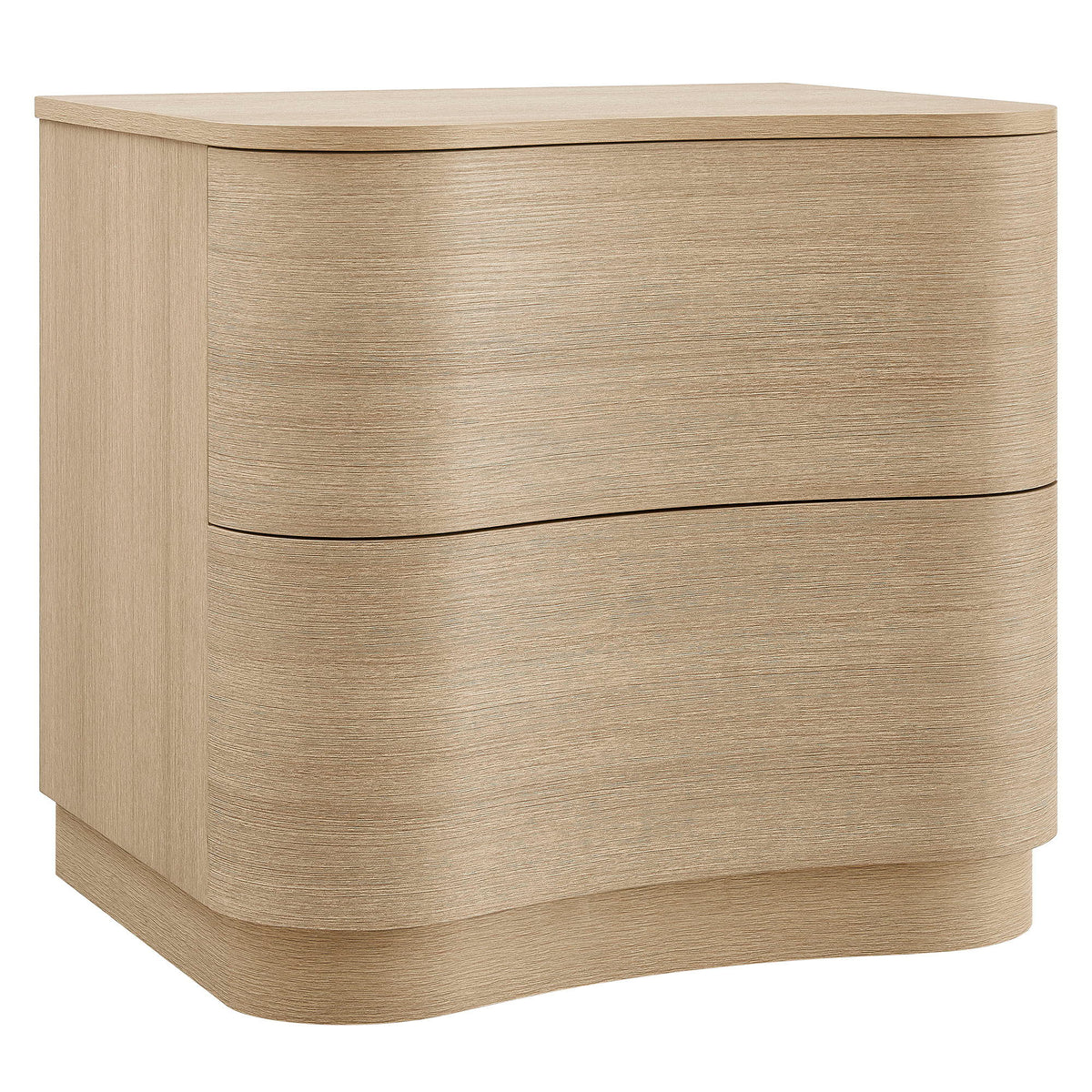 Mirae 2-Drawer Curved Nightstand by Modway