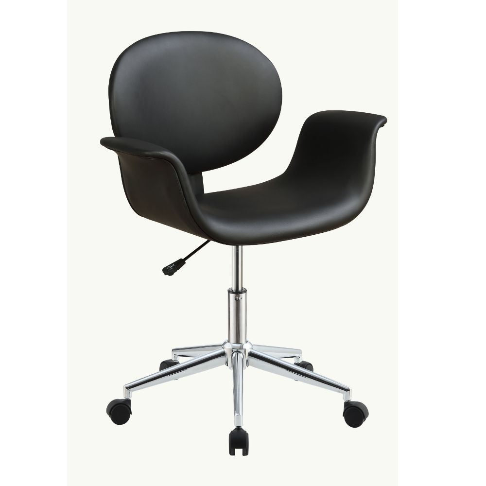 ACME Camila - Office Chair - Black PU | Meri Furniture