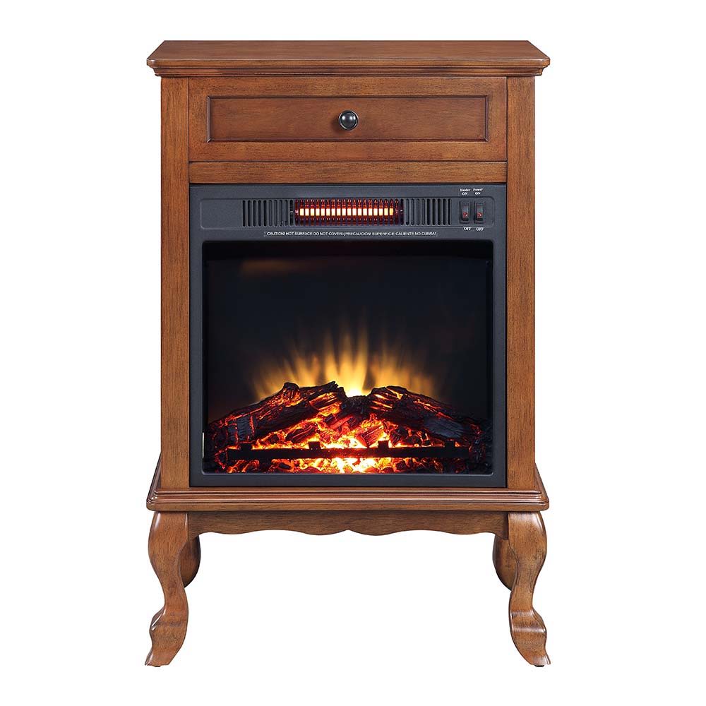 ACME Eirene - Fireplace. | Meri Furniture