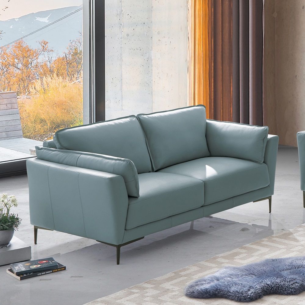 ACME Mesut - Loveseat - Black | Meri Furniture