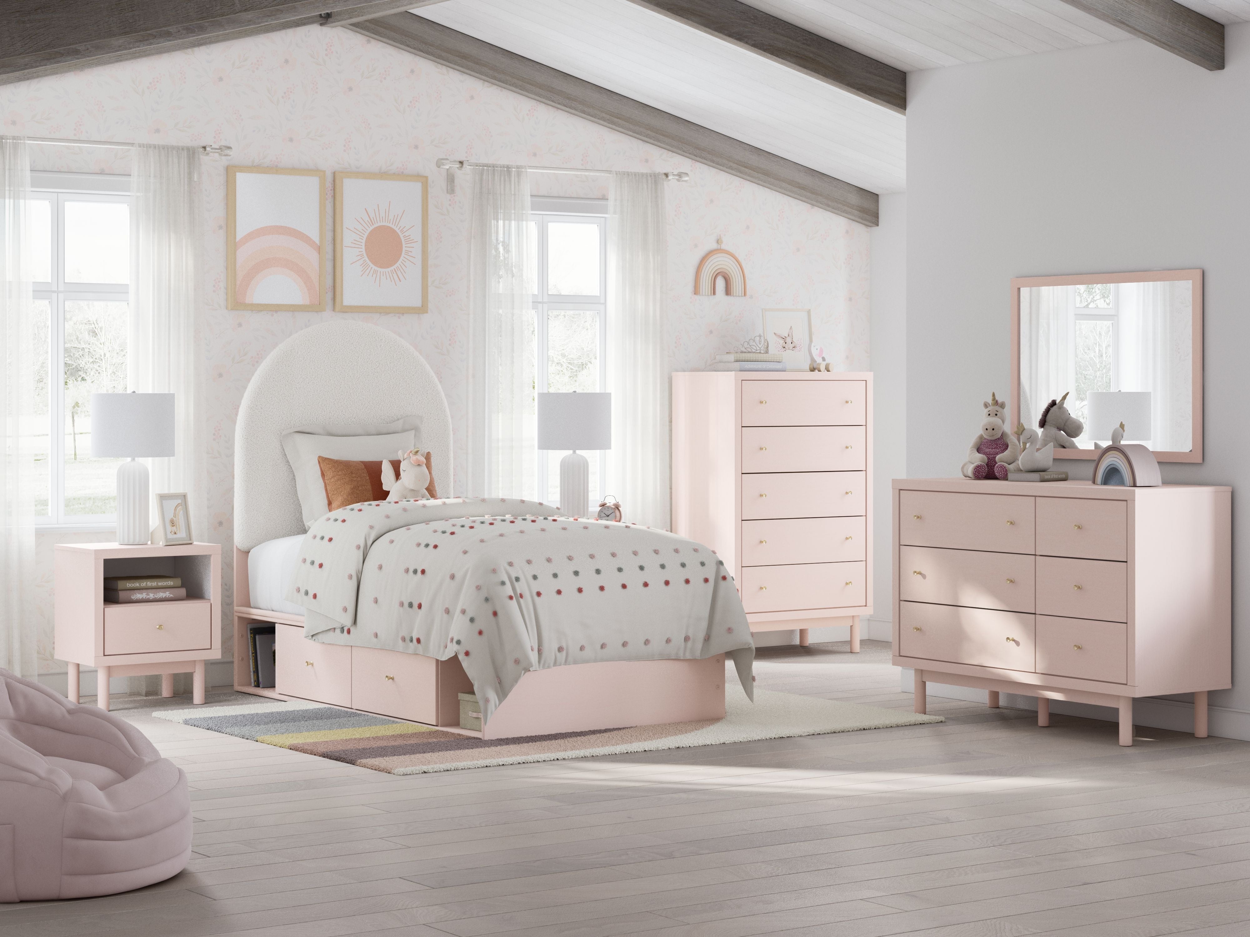 Signature Design by Ashley® Wistenpine - Storage Bedroom Set | Meri Furniture